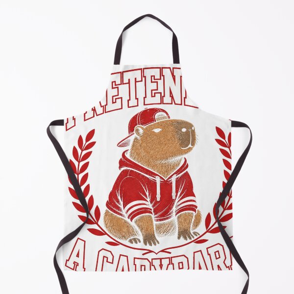 Item preview, Pretend I'm a Capybara Funny Animal Meme designed and sold by JMDesignHub.
