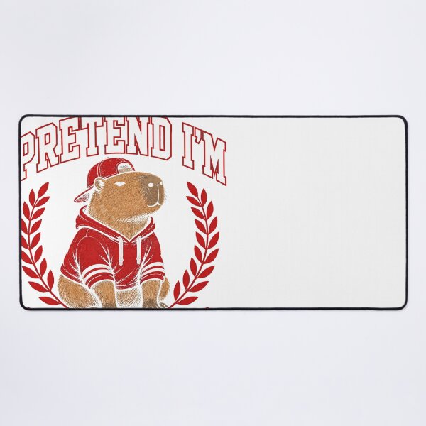 Item preview, Pretend I'm a Capybara Funny Animal Meme designed and sold by JMDesignHub.