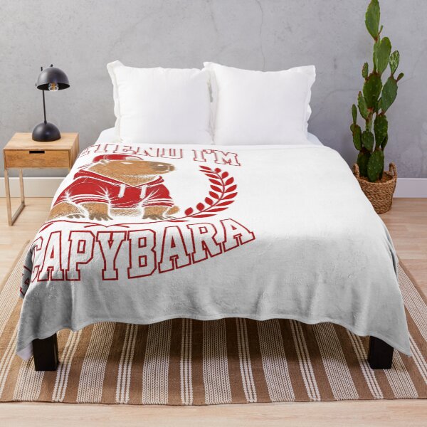 Item preview, Pretend I'm a Capybara Funny Animal Meme designed and sold by JMDesignHub.