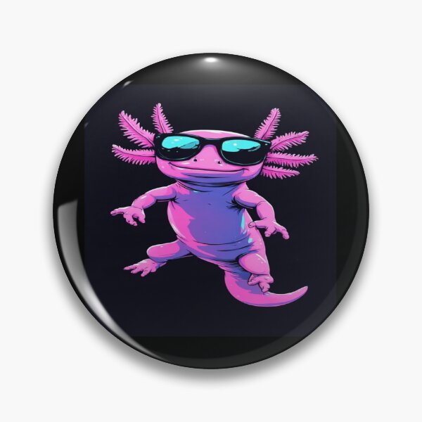 Item preview, Axolotl wearing sunglasses designed and sold by NDstudio.