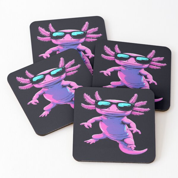 Item preview, Axolotl wearing sunglasses designed and sold by NDstudio.