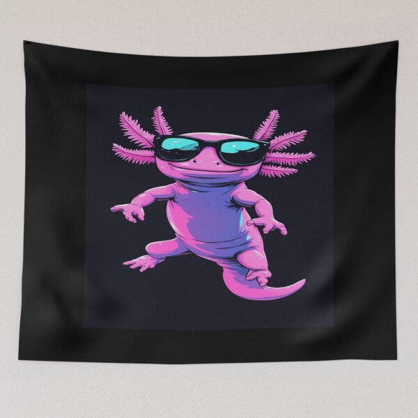 Item preview, Axolotl wearing sunglasses designed and sold by NDstudio.