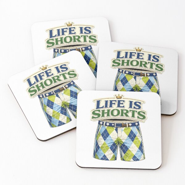 Item preview, Life is shorts. Golf is fun. designed and sold by color4all.