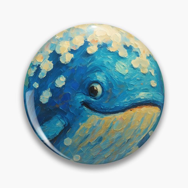 Item preview, Abstract Painting of Whimsical Whale Bath | Cute Playful Whale Illustration | Colorful Modern Coastal Bathroom Wall Art Print designed and sold by PaintedPixels01.