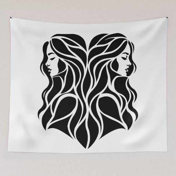 Item preview, Gemini Zodiac Sign – Minimalist Zodiac Design designed and sold by SivaroStudio.