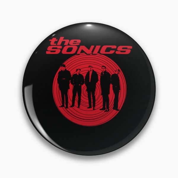 Item preview, Silhouettes of Five Band Members Over a Concentric designed and sold by kasunspot.