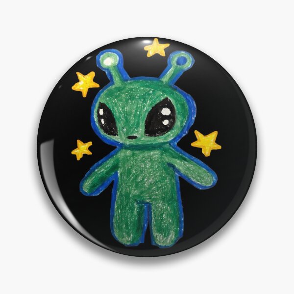 Artikelvorschau, Niedliche Alien-Kunstzeichnung entworfen und verkauft von OMITTEROMINOUS.