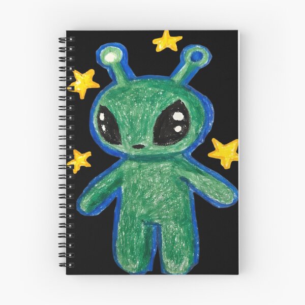 Item preview, Cute Alien Art Drawing  designed and sold by OMITTEROMINOUS.