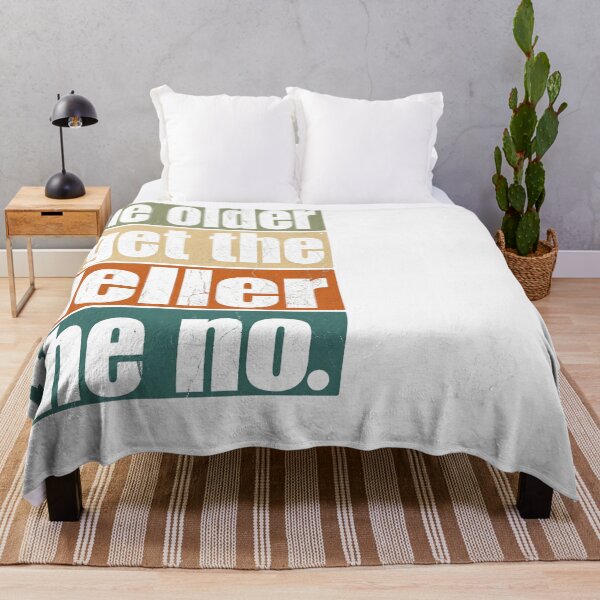 Item preview, The Older I Get The Heller The No Funny Saying designed and sold by JMDesignHub.
