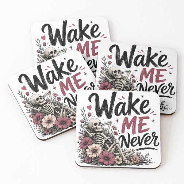 Item preview, Wake me never designed and sold by nimmitrends.