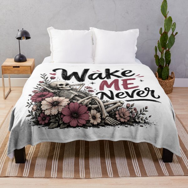Item preview, Wake me never designed and sold by nimmitrends.