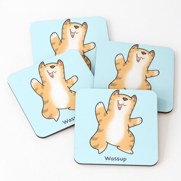 Item preview, Wassup Cat designed and sold by Random-Store88.