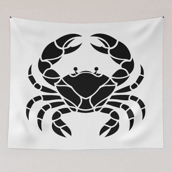 Item preview, Cancer Zodiac Sign – Minimalist Zodiac Design designed and sold by SivaroStudio.