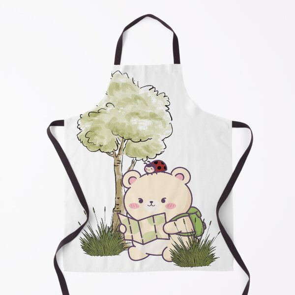 Item preview, Cute Bear Reading Map Sticker designed and sold by Echo_Design.