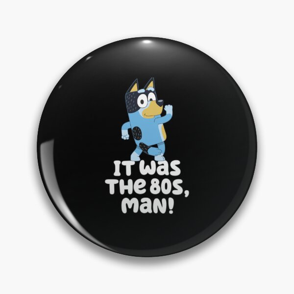 Item preview, Bluey Character 80s Man Pose  designed and sold by TijanaARTSt88.