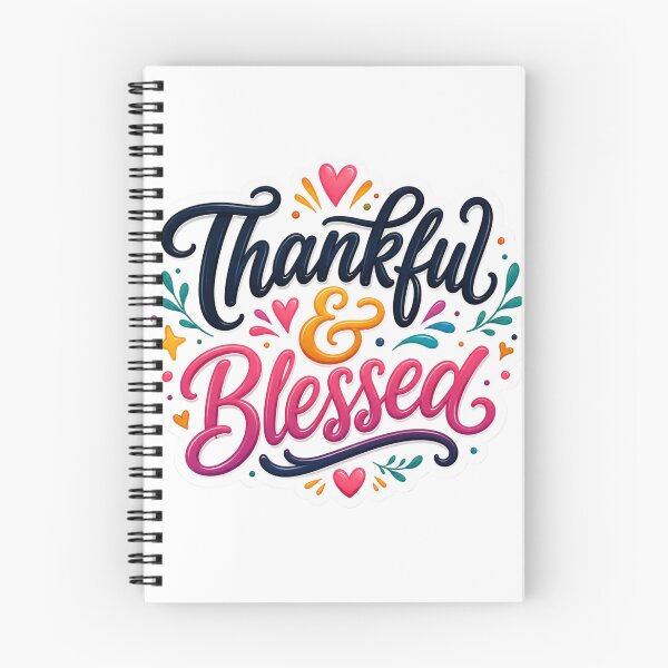 Item preview, Thankful & Blessed designed and sold by MR4me.