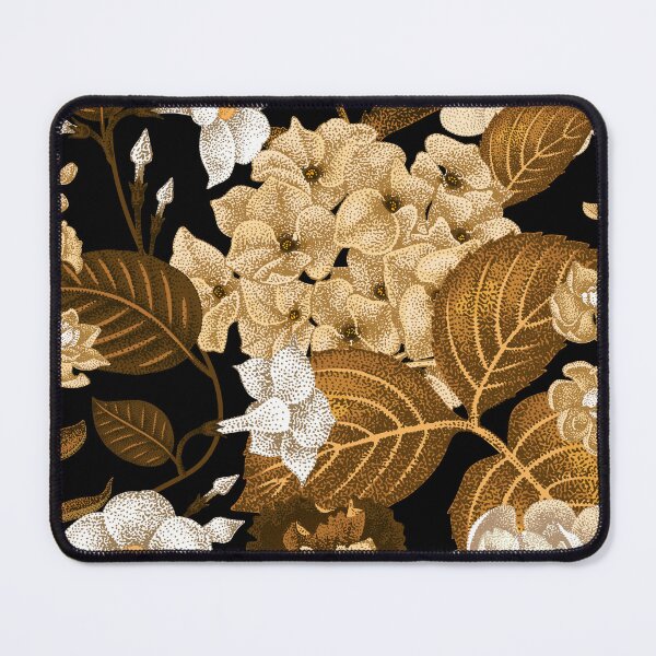 Item preview, Elegant Black & Gold Chinese Floral Pattern designed and sold by SugarCore.