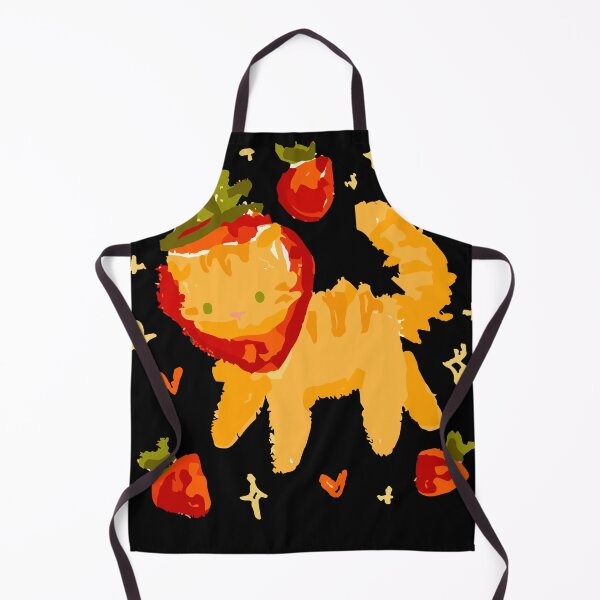 Item preview, Cute Strawberry Cat Art designed and sold by OMITTEROMINOUS.