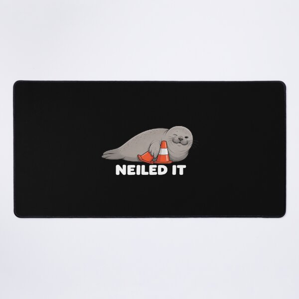 Item preview, Neil The Seal Traffic Cone 2 designed and sold by sentfromemily.