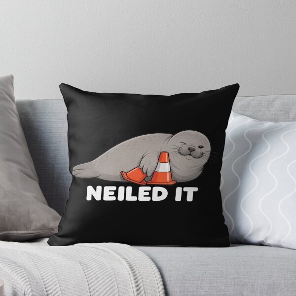 Item preview, Neil The Seal Traffic Cone 2 designed and sold by sentfromemily.