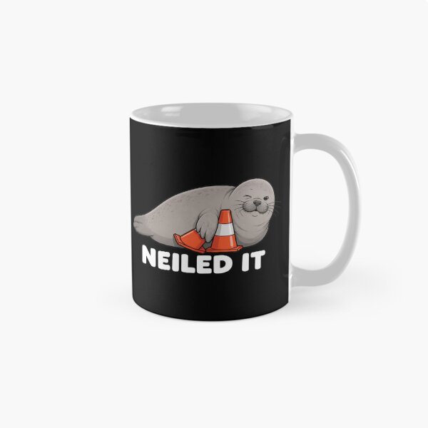 Item preview, Neil The Seal Traffic Cone 2 designed and sold by sentfromemily.