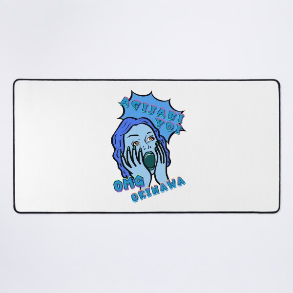 Item preview, OKINAWA AGIJABIYOI blue designed and sold by kanaehonkawa.