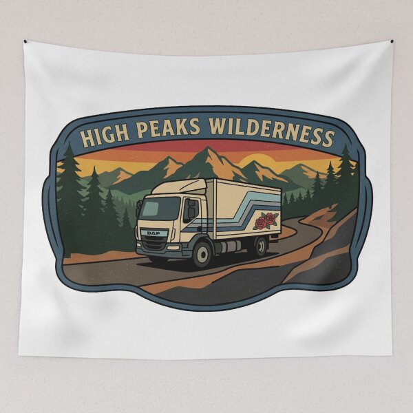 Item preview, DAF Truck Retro Wilderness designed and sold by Dimensionality.