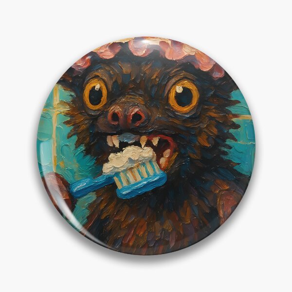 Item preview, Abstract Painting of Whimsical Bat in Bathroom | Cute Playful Bat Illustration | Colorful Modern Kids Bathroom Wall Art Print designed and sold by PaintedPixels01.