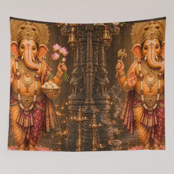 Item preview, 32 Forms of Lord Ganesha Collection. Siddhi Ganapati – The Bestower of Spiritual Success | Museum-Quality Sacred Hindu Wall Art designed and sold by Homyar.