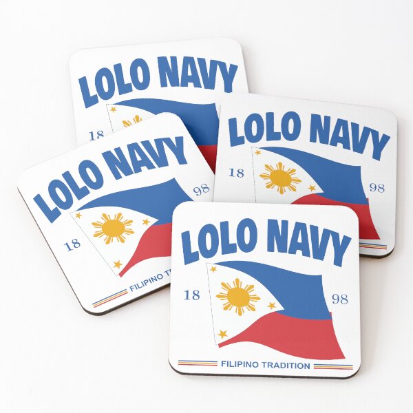 Item preview, LOLO Navy Flag Tee designed and sold by artjuniverse.
