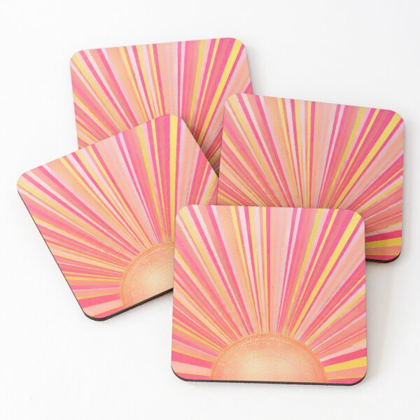 Item preview, Pink Stripes Sunrise designed and sold by Ellie&CharChar&Evy.