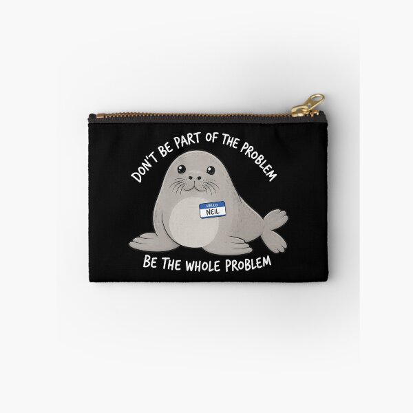 Item preview, Professional Troublemaker Neil The Seal designed and sold by sentfromemily.