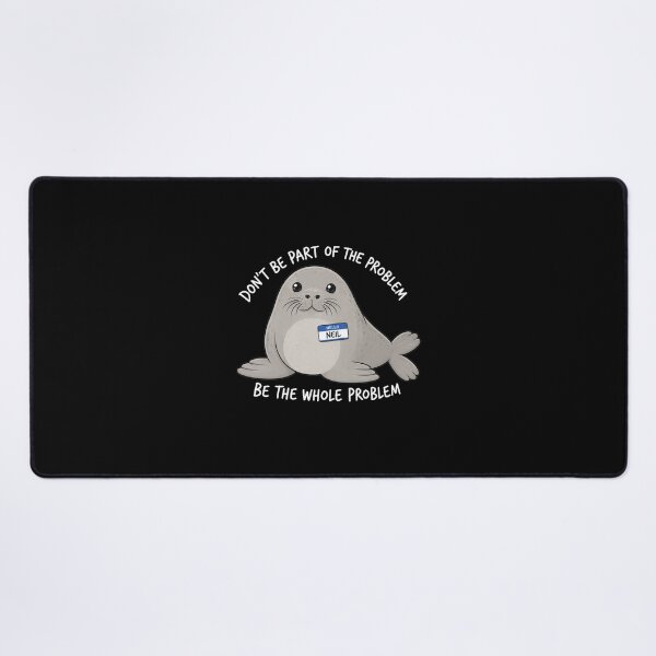 Item preview, Professional Troublemaker Neil The Seal designed and sold by sentfromemily.