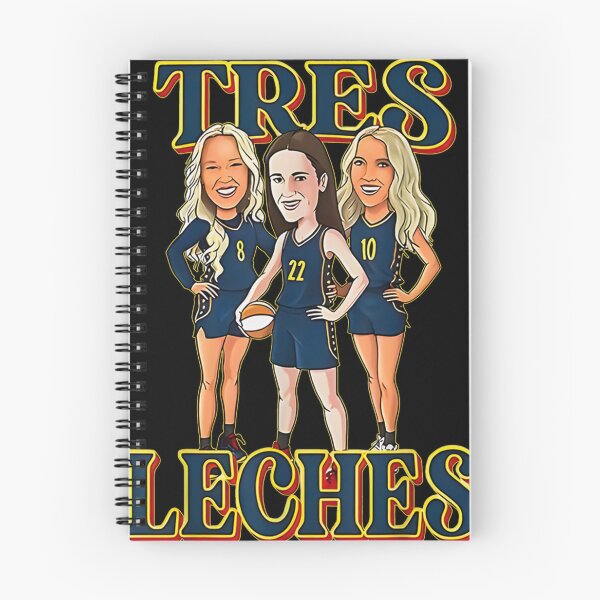 Item preview, Tres Leches Basketball Caitlin Clark Sophie Cunningham and Lexie Hull designed and sold by PuniCodansu.