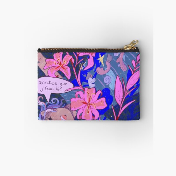 Artikelvorschau, Psychedelische Weirdcore-Collage mit rosa Lilien entworfen und verkauft von SilasWexford.