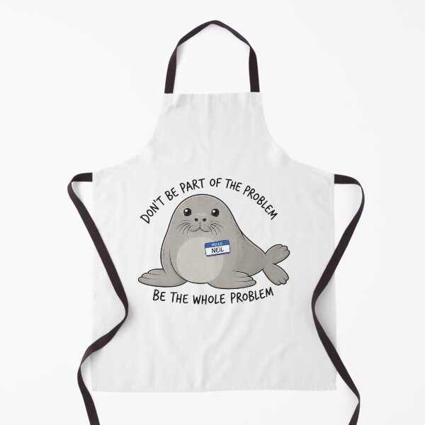 Item preview, Professional Troublemaker Neil The Seal 2 designed and sold by sentfromemily.