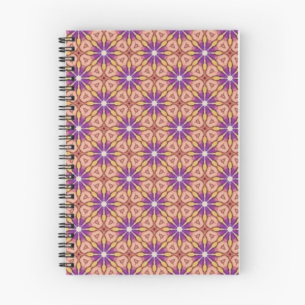Item preview, Purple Floral Burst Pattern designed and sold by Shy Fractal Designs.