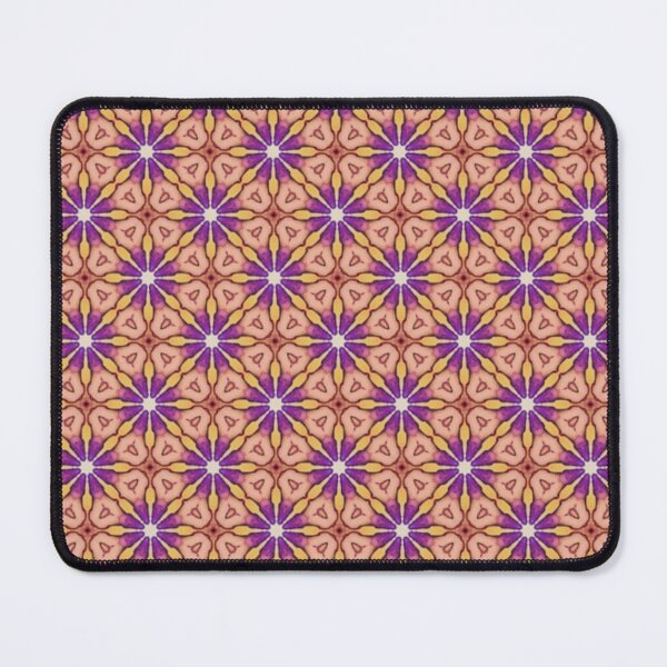 Item preview, Purple Floral Burst Pattern designed and sold by Shy Fractal Designs.