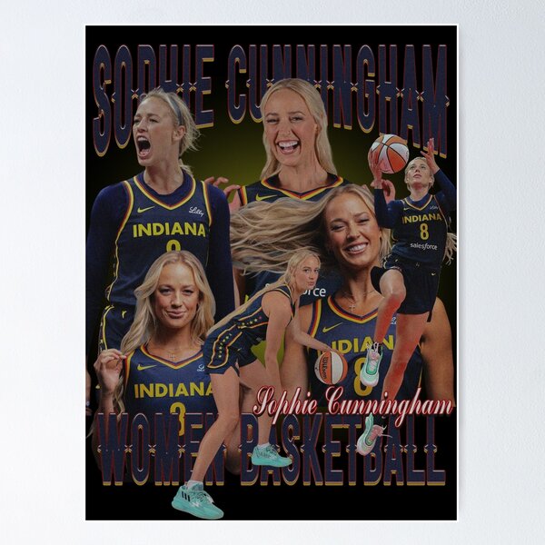Item preview, Sophie Cunningham Jersey, Womens Basketball, Indiana Fever, Retro Vintage designed and sold by PuniCodansu.