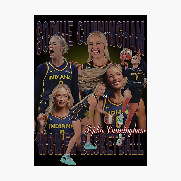 Item preview, Sophie Cunningham Jersey, Womens Basketball, Indiana Fever, Retro Vintage designed and sold by PuniCodansu.