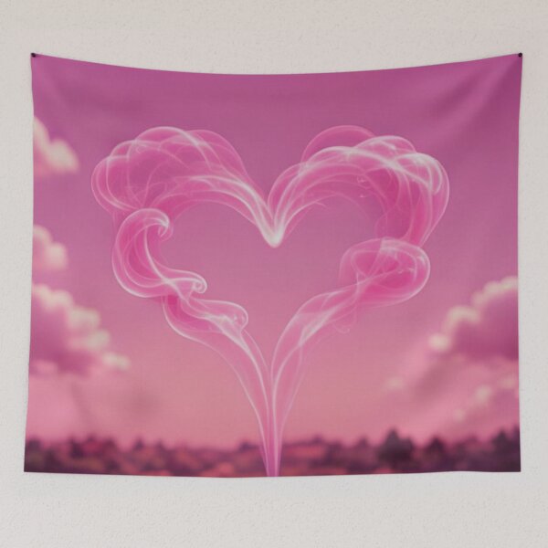 Item preview, Pink Heart Sky designed and sold by ImagineNInk.