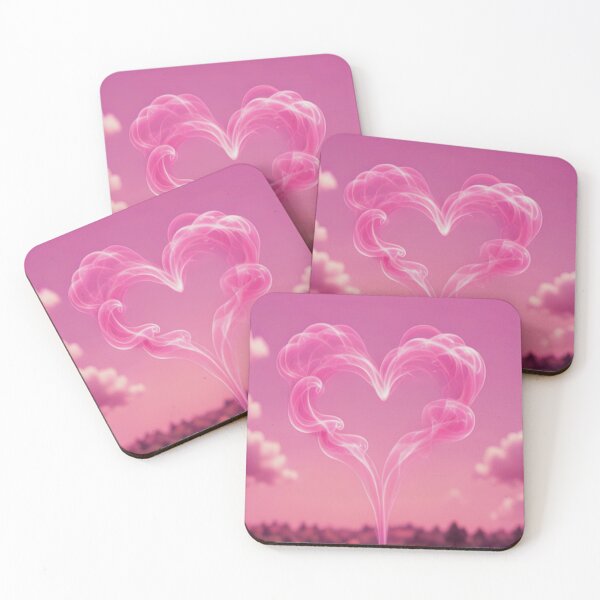 Item preview, Pink Heart Sky designed and sold by ImagineNInk.