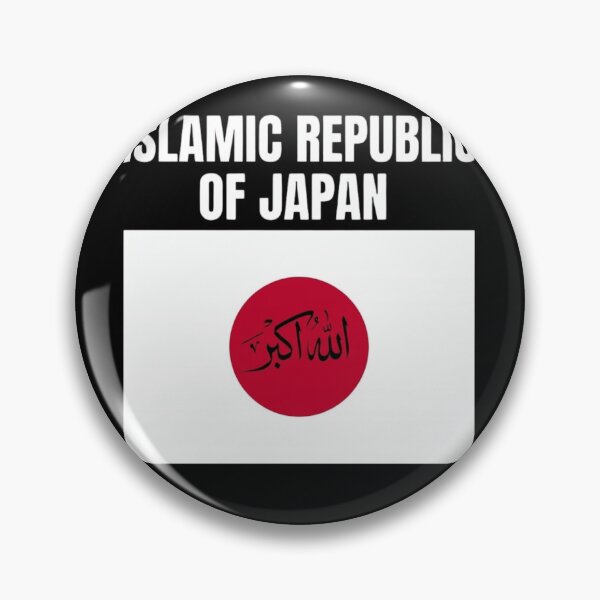 Item preview, Islamic Republic of Japan Flag Meme - Funny Trump Gaffe designed and sold by haitrieuic96.