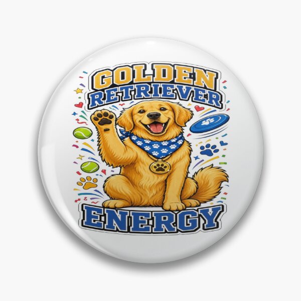 Item preview, Golden Retriever Energy designed and sold by ClaussShop.