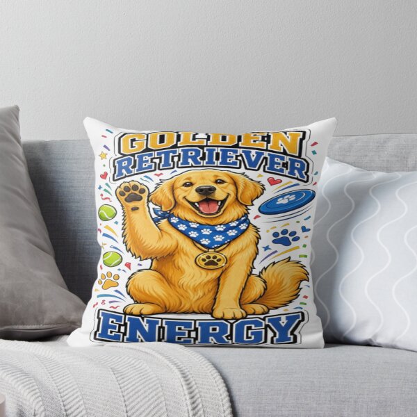 Item preview, Golden Retriever Energy designed and sold by ClaussShop.
