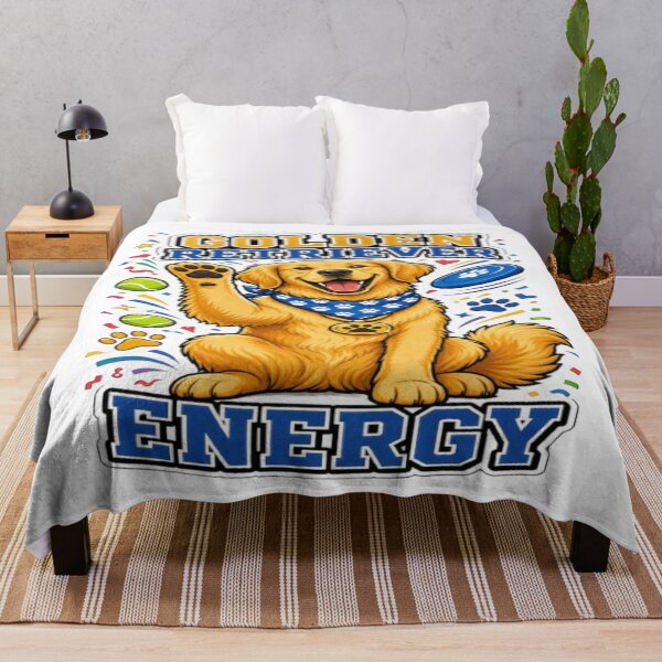 Item preview, Golden Retriever Energy designed and sold by ClaussShop.