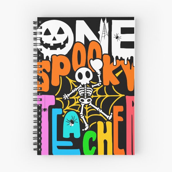 Item preview, One Spooky Teacher Neon Halloween designed and sold by suechtmpoa.