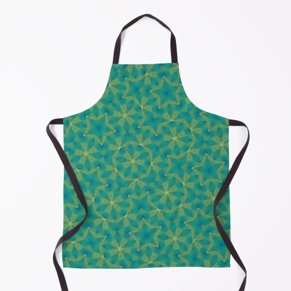 Item preview, Ethereal Green Floral Pattern designed and sold by Shy Fractal Designs.
