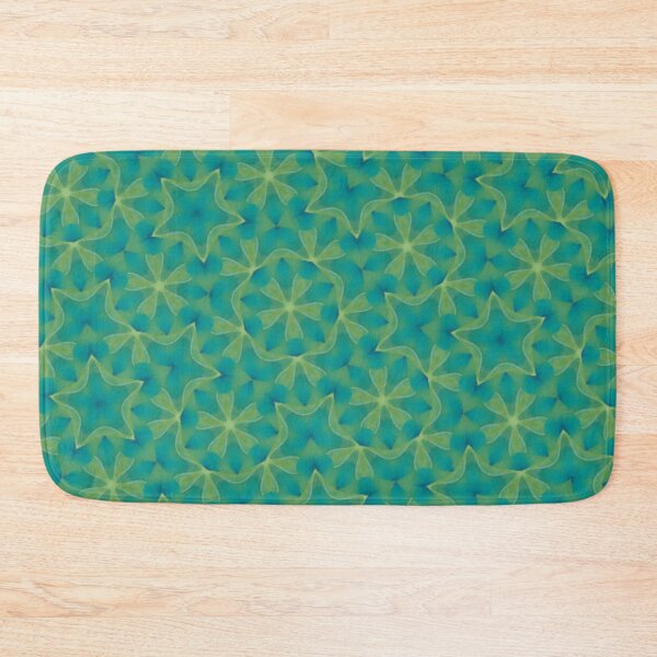 Item preview, Ethereal Green Floral Pattern designed and sold by Shy Fractal Designs.