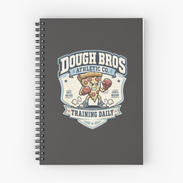Item preview, "Dough Bros Athletic Co." Boxing Pizza Logo designed and sold by Bluebird Crafted Tee.
